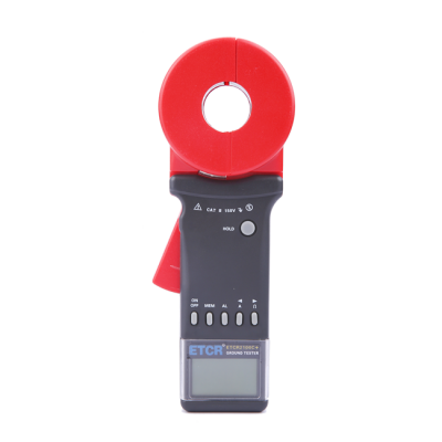 TesterMeter-ETCR2100C+0.010Ω~1200Ω/0.00mA~20.0A Clamp earth tester,Clamp on ground resistance tester, earth clamp meter with leakage current measurement-TesterMeter.cn