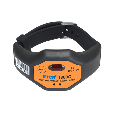 TesterMeter-ETCR1860C Wrist Type Approach Electric Alarm,Wrist High Voltage Alarm,High voltage electroscope-TesterMeter.cn