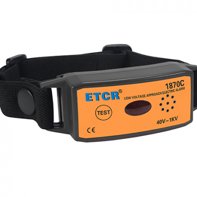 TesterMeter-ETCR1870C High/Low Voltage Approach Electric Alarm (Arm Type),high voltage electroscope-Xtester.cn