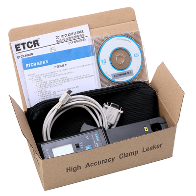 TesterMeter-ETCR6000B-High Accuracy AC/DC Leakage Current Tester/Clamp Leaker/Car Leakage