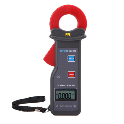 TesterMeter-ETCR6300-AC 0.000mA~60.00A High Accuracy AC Clamp Leaker/Leakage Current Clamp Meter