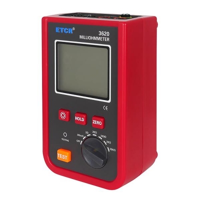 TesterMeter-ETCR3620 Portable Milliohm Meter