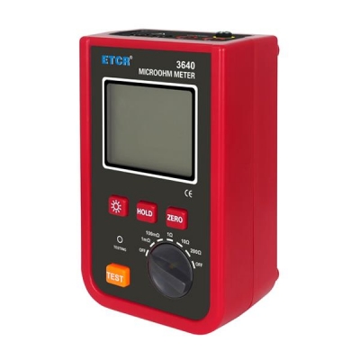 TesterMeter-ETCR3640 Portable Micro-ohmmeter