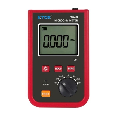 TesterMeter-ETCR3640 Portable Micro-ohmmeter