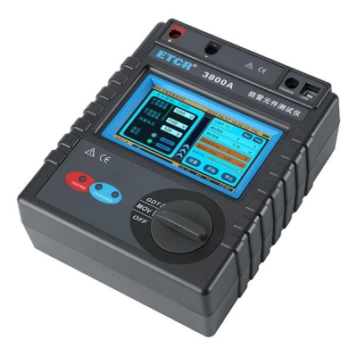 TesterMeter-ETCR3800A Intelligent Lightning Protection Component Tester
