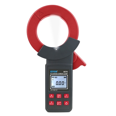 TesterMeter-ETCR6670,AC 0.00mA～1200A,Φ70mm,AC Clamp current meter, clamp  leakage current meter