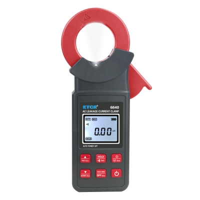 TesterMeter-ETCR6640,AC 0.00mA～300A,Φ40mm, AC Clamp current meter, clamp  leakage current meter