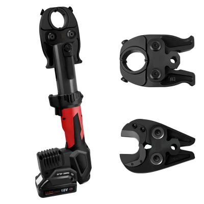 TesterMeter-HZT-300C BATTERY POWERED CRIMPING TOOL WITH CUTTING