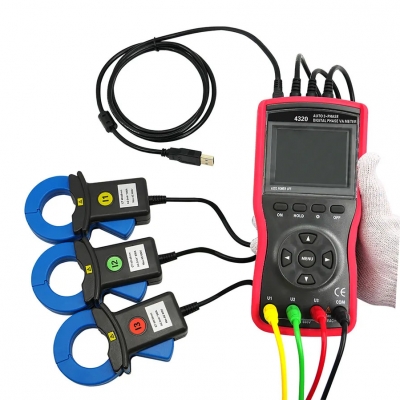 TesterMeter-ETCR4320 0Ma - 1800A Lightning Resistance Measuring Instrument Digital Volt-Ampere Meter
