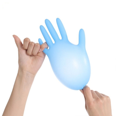 TesterMeter-9 inch 3.5g Blue Examination Nitrile Gloves