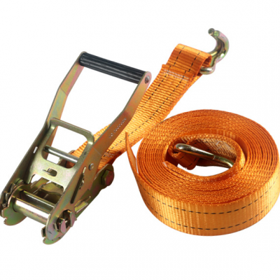 Testermeter-Ratchet Tightener Double Hook Complete Cargo Tensioner Tightening Strap Thickened polyester straps for truck containers