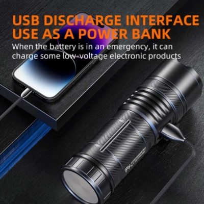 TesterMeter-Y5 Power Bank Flashlight
