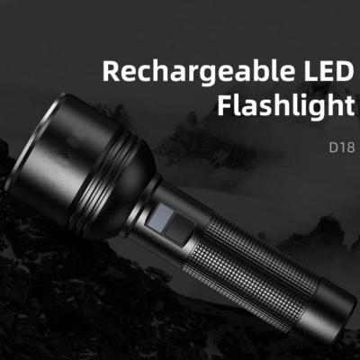 TesterMeter-D18 high output flashlight