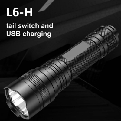 TesterMeter-L6-H tactical led flashlight
