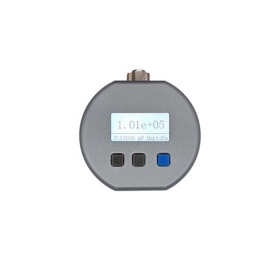 Testermeter-Pirani vacuum gauge with matching flange for measuring vacuum