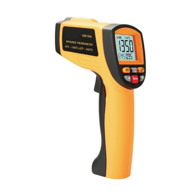 TesterMeter-Electronic Non-Contact Digital Thermometer Laser LCD Display Infrared Temperature Gun For Industry GM1350