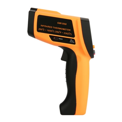 TesterMeter-200~1850℃ High Temperature Infrared Sensor Digital Infrared Thermometer Gun For Industry GM1850