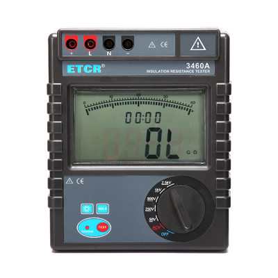 TesterMeter-ETCR3460A Insulation Resistance Tester.Megger,megohmmeter-Xtester.cn