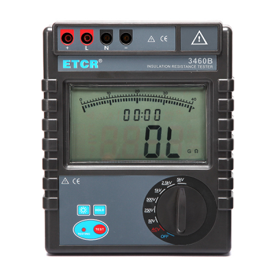 TesterMeter-ETCR3460B Insulation Resistance Tester,megger,Megaohmmeter-Xtester.cn