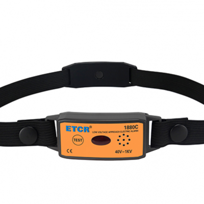 TesterMeter-ETCR1880 High and Low Voltage Approach Electric Alarm (Helmet Type),high voltage electroscope-Xtester.cn