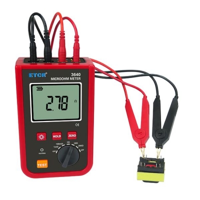 TesterMeter-ETCR3640 Portable Micro-ohmmeter