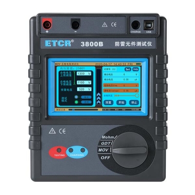 TesterMeter-ETCR3800B intelligent lightning protection component tester