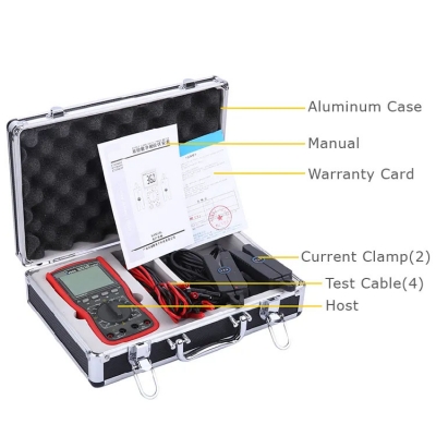 TesterMeter-ETCR4000 High Precision Handheld Double Clamp Digital Phase Voltmeter