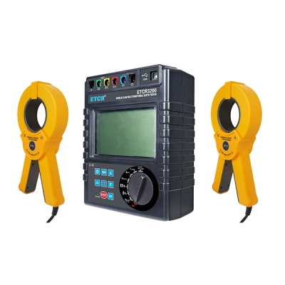 TesterMeter-ETCR3200 Double Clamp Multi-function Grounding Resistance Tester,Earth ground tester,GEO Tester