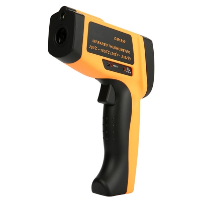 TesterMeter-200~1850℃ High Temperature Infrared Sensor Digital Infrared Thermometer Gun For Industry GM1850