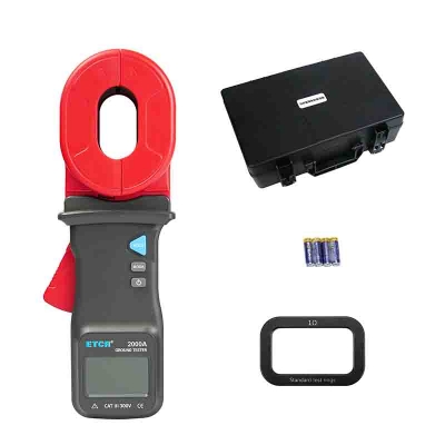 Testermeter- ETCR2000A (2025) 501Ω Best Clamp on Earth ground resistance tester