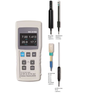 Testermeter- WAC-2019SD pH/ORP, DO, CD, TDS, Salt all in one WAC-2019SD