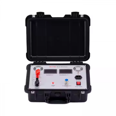 testermeter-HVH100A-Micro Ohm Meter Contact Resistance Tester Loop Resistance Tester Portable Ohmmeter Tester
