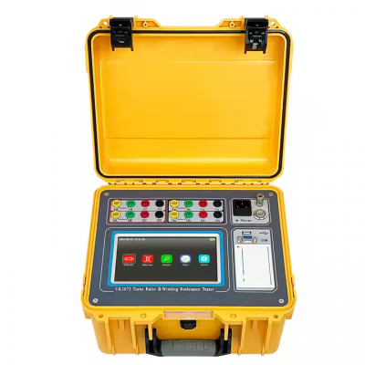 testermeter-ZTR630 Transformer Turn Ratio Meter with Winding Resistance Tester Transformer Testing High Voltage Resistance Equipement
