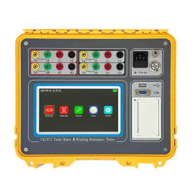 testermeter-ZTR630 Transformer Turn Ratio Meter with Winding Resistance Tester Transformer Testing High Voltage Resistance Equipement
