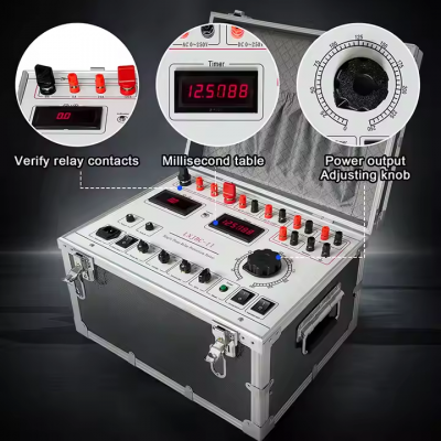 testermeter-SR525 Single-phase Relay protection Tester High Precision Digit Inverter DC Relay protection Calibrator