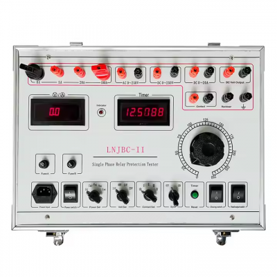 testermeter-SR525 Single-phase Relay protection Tester High Precision Digit Inverter DC Relay protection Calibrator