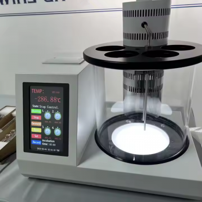 testermeter-KVT220 Portable Automatic Petroleum Products Oil Kinematic Viscosity Testing Machine