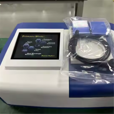 testermeter-L7 Cheap Spectrometer Dual Double Beam UV-VIS Spectrophotometer