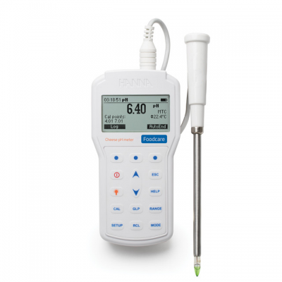Testermeter-HANNA HI98165 Professional Portable Cheese pH Meter