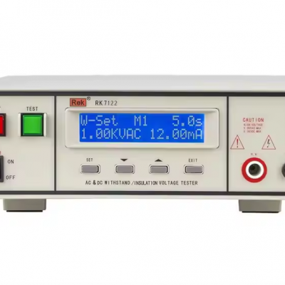 Testermeter-7122 Programmable Insulation Test Withstanding Voltage Tester 6KV Resistance Test with High Test Accuracy