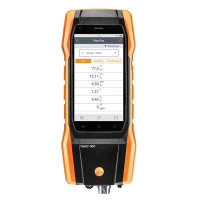 Testermeter-Original and Brandnew Testo 300 Flue Gas Tester (O2, CO up to 4,000 Ppm) Digital Flue Gas Analyzer Testo 300 Kit