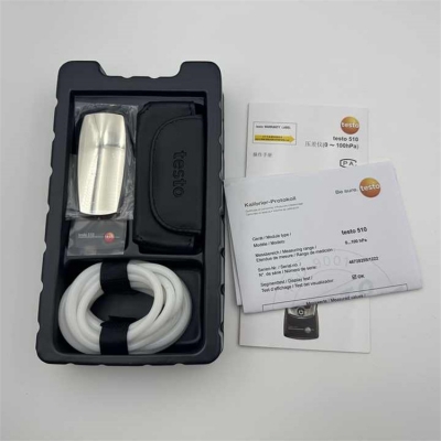 Testermeter-Testo 510 Set Digital Differential Pressure Measuring Instrument Testo 0563 0510