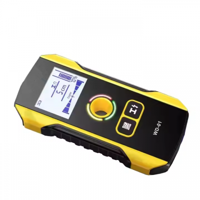 Testermeter-WD-01 Metal Detector Wall Scanner with Newly Designed Positioning Hole for AC Live Cable Wires Metal Wood Stud Find