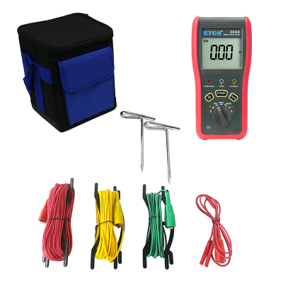TesterMeter-ETCR3040 Digital Ground Resistance Tester