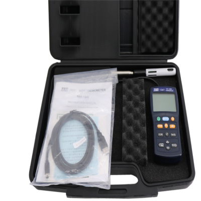 Testermeter-TES-1341N Hot-wire Anemometer TES1341N (USB Interface to Connect PC)