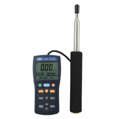 Testermeter-TES-1341N Hot-wire Anemometer TES1341N (USB Interface to Connect PC)