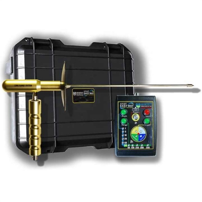 Testermeter-GR DETECT Easy Way Metal Detector Professional Deep Seeking Detector Underground Depth Scanner