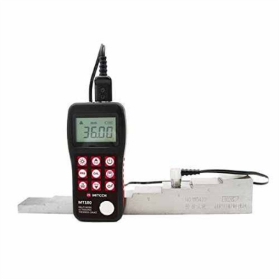 Testermeter-Original MITCCH MT180 Ultrasonic Thickness Meter Gauge Tester MT-180 Measuring Range 0.65mm-600mm