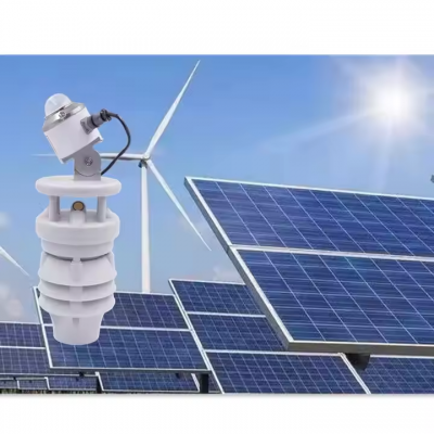 Testermeter-CE Certified SDI-12 RS485 Solar Powered Weather Station LoRaWAN/GPRS/4G/WiFi Wireless for Photovoltaic Power Monitoring