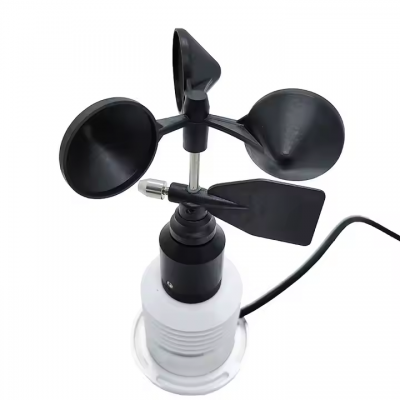 Testermeter-CE Small Wind Speed and Direction Anemometer Air Temperature Humidity Pressure Weather Station With 5 Outdoor Weather Sensors